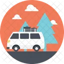 Trip Road Passengers Icon