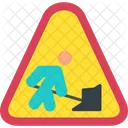 Road Work Workman Construction Icon