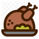 Roast Chicken Chicken Turkey Leg Icon