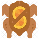 Roast Turkey Chicken Icon