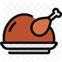 Roasted Chicken  Icon