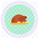 Roasted chicken  Icon