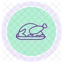 Roasted chicken  Icon