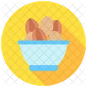 Roasted Nuts Organic Food Salted Corn Icon