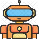 Android Robot Cyborg Icon