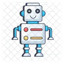 Robot Android Bionic Man Icon