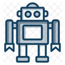 Robot Android Bionic Man Icon