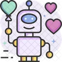 Robot Robot Maquina Icono