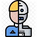 Robot Human Android Icon