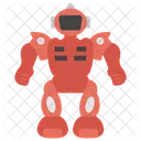 Robot Android Hombre Bionico Icono