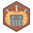 Robot Head Robot Algorithm Icon