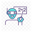 Robot tutor  Icon