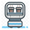 Robotic Assistant Coffee Icon