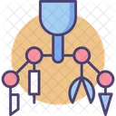 Robotic Surgery Robotic Operation Surgery Icon