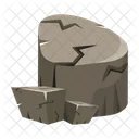 Download Flat Icon Of A Natural Rock Icon