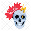 Music Skull Rock Skull Skull Icon