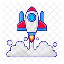 Rocket Astronaut Cosmos Icon