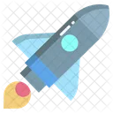 Rocket Spacecraft Missile Icon