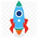 Rocket Launch Startup Icon