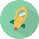 Rocket Transport Flying Icon