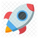 Rocket Launch Startup Icon