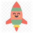 Rocket Emoji Emoticon Emotion Icon