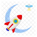 Moon Night Sky Icon