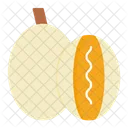 Melon Cantaloupe Organic Symbol