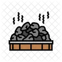 Rocks Sauna Bath Icon