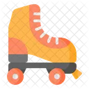 Roller Skate Roller Skater Rollerblade Icon