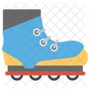 Roller Skate Snow Skate Skating Shoe Icon