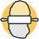 Rolling Pin Bread Icon