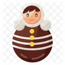 Roly Poly Plaything Toy Icon