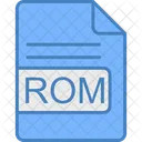 Rom File Format Icon