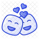 Romantic Couple In Love Icon