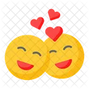 Romantic Couple In Love Icon