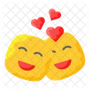 Romantic Couple In Love Icon