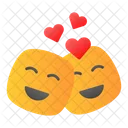 Romantic Couple In Love Icon