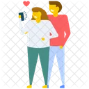 Romance Love Couple Icon