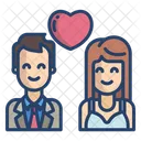 Romantic Couple  Icon