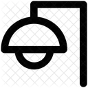 방 램프 전구 아이콘