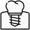 Root Drill Tooth Symbol