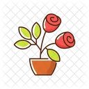 Rose bushes  Icon