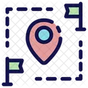 Route Itinerary Direction Icon