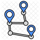 Route Location Direction Icône