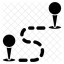 Route Location Direction Icône