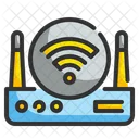 Router WLAN Drahtlos Symbol