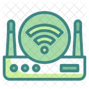 Router WLAN Drahtlos Symbol