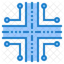 Routing Network Database Icon