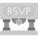 Rsvp Card Invitation Icône